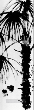  palma Arte - Tinta china antigua de palma Qi Baishi